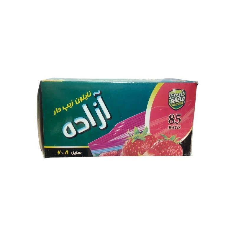 کیسه زیپ دار آزاده مدل سایز 6 در 8