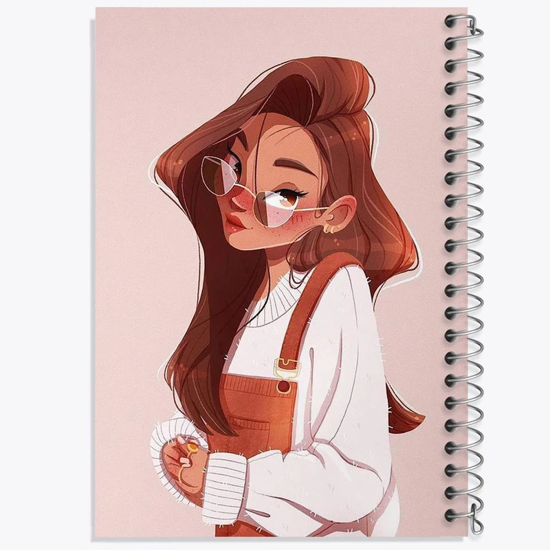 دفتر لیست خرید 50 برگ خندالو طرح دخترانه کد 25628