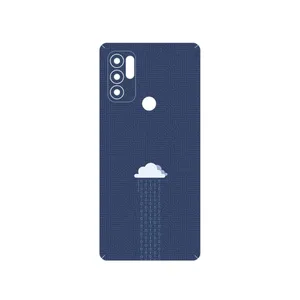 MAHOOT Minimal Data Cloud Cover Sticker for Motorola Moto G60S