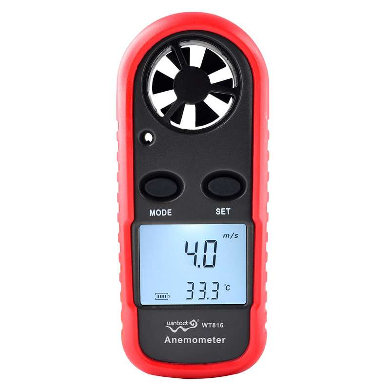 دماسنج و بادسنج وینتکت مدل WT816