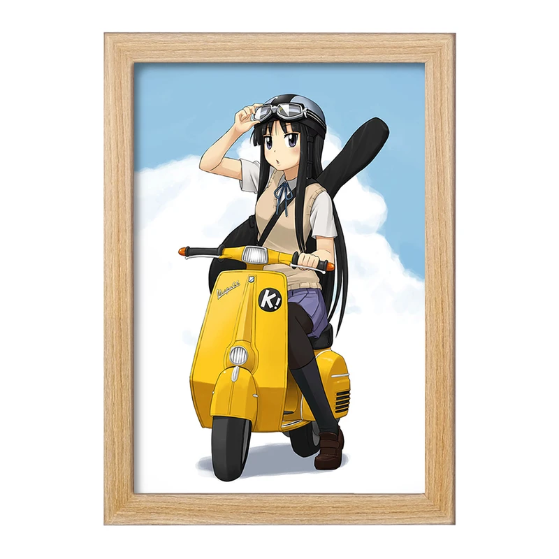 تابلو خندالو مدل نیناموری انیمه فولی کولی Fooly Cooly  کد 23579