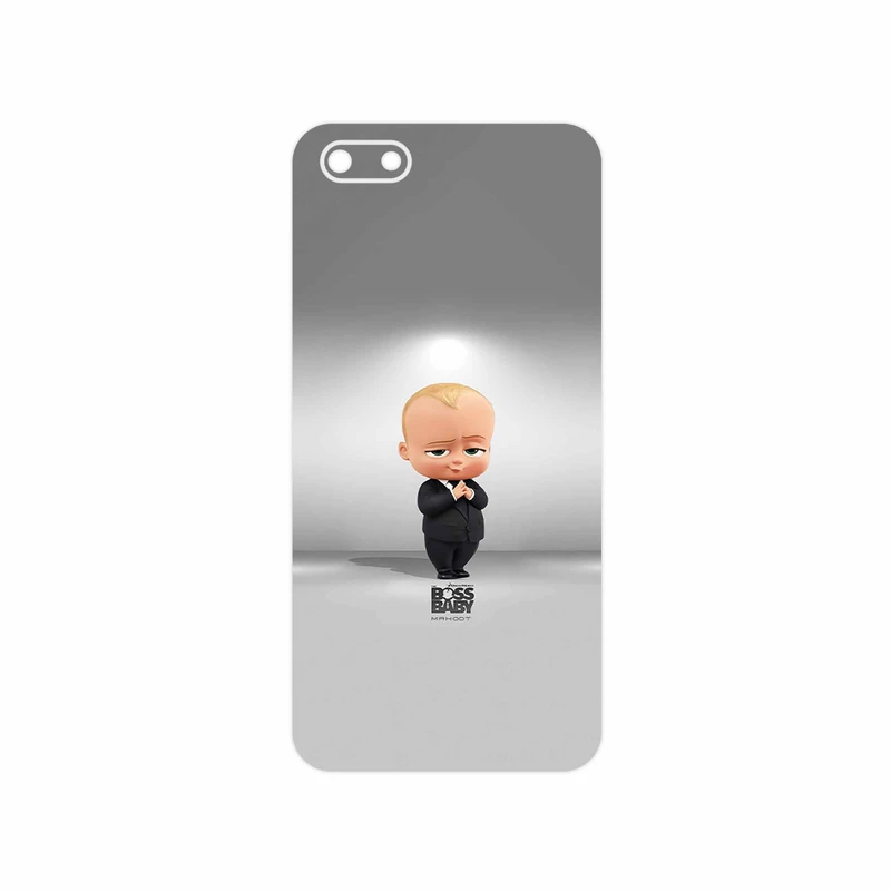 برچسب پوششی ماهوت مدل The Boss Baby مناسب برای گوشی موبایل هوآوی Y5 Prime 2018