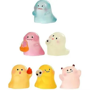 مجسمه مدل شب تاب طرح ارواح ژیگول بسته ۶ عددی