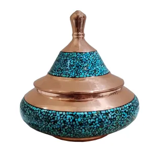 شکلات خوری فیروزه کوبی مسی کدFCHB1