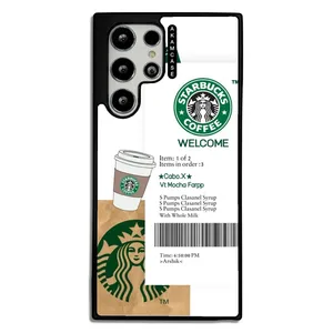 AKAM AMCWSGS22U-STARBUCKS5 Cover For Samsung Galaxy S21 Ultra