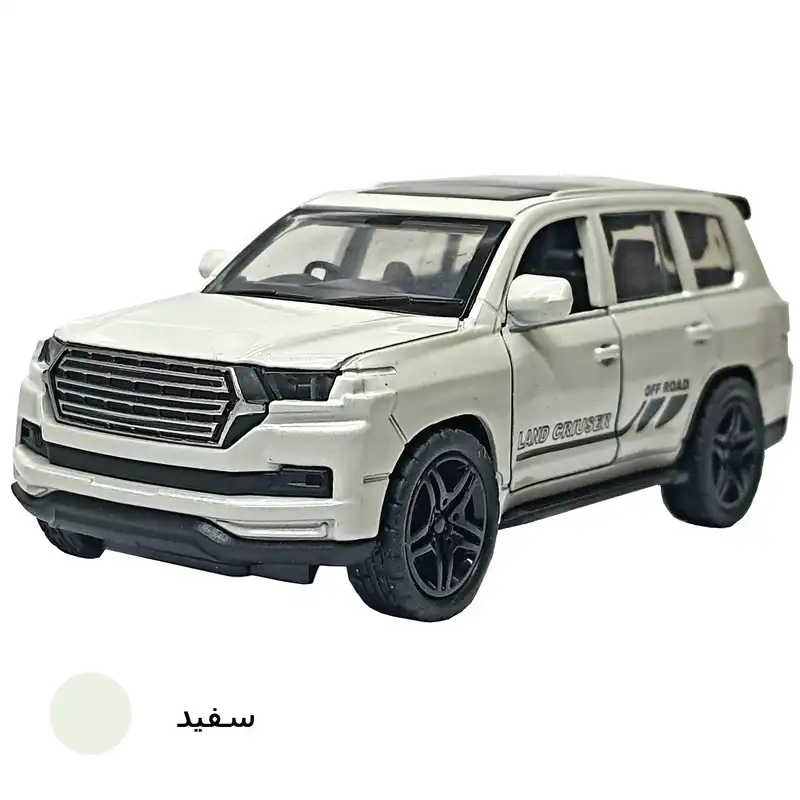 ماشین بازی مدل فلزی لندکروز طرح land criuser
