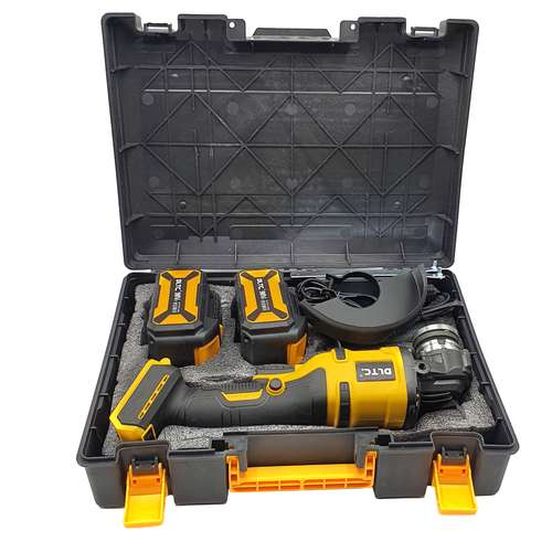 مینی فرز شارژی صنعتی دی ال تی سی کد Bruless98v مجموعه 5 عددی