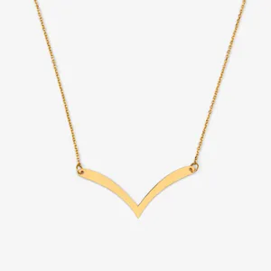 گردنبند طلا 18 عیار زنانه با زنجیر حلقه‌ای (فلامینگو) مایا ماهک مدل MM2183