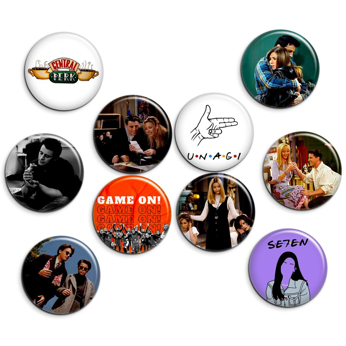 پیکسل پرمانه طرح Friends سریال کد pmg.5451 مجموعه 10 عددی