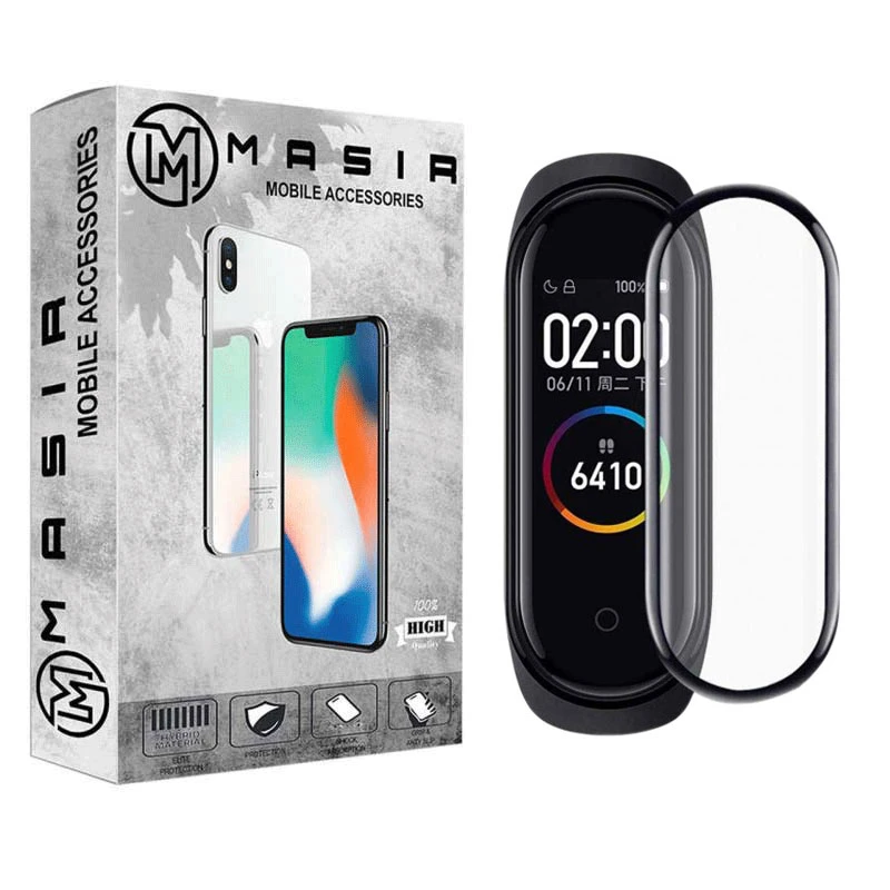 محافظ صفحه نمایش نانو مسیر مدل WTCH-M مناسب برای ساعت هوشمند شیائومی Mi Band 4