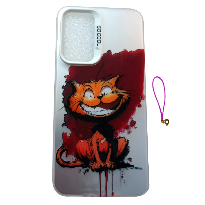 کاور قاب گارد کد Wcat*a26 مناسب برای گوشی موبایل سامسونگ Galaxy A26 به همراه آویز