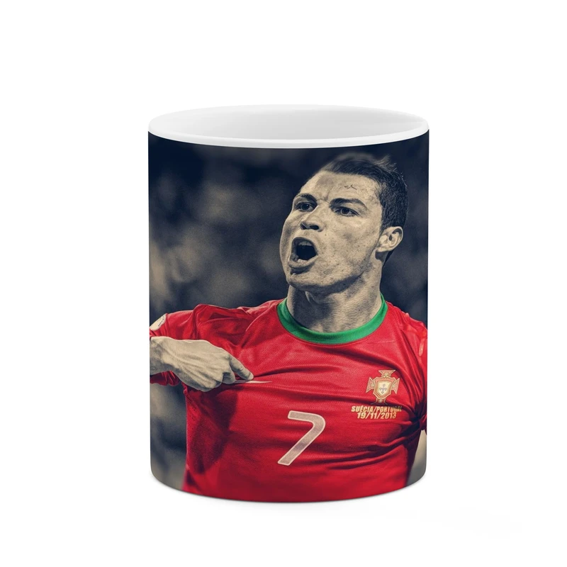 ماگ کاکتی طرح Ronaldo رونالدو مدل mgh43117