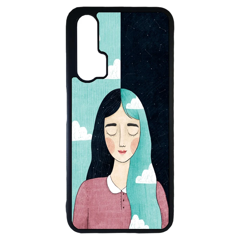 کاور طرح دختر کد 1146 مناسب برای گوشی موبایل هوآوی nova 5t