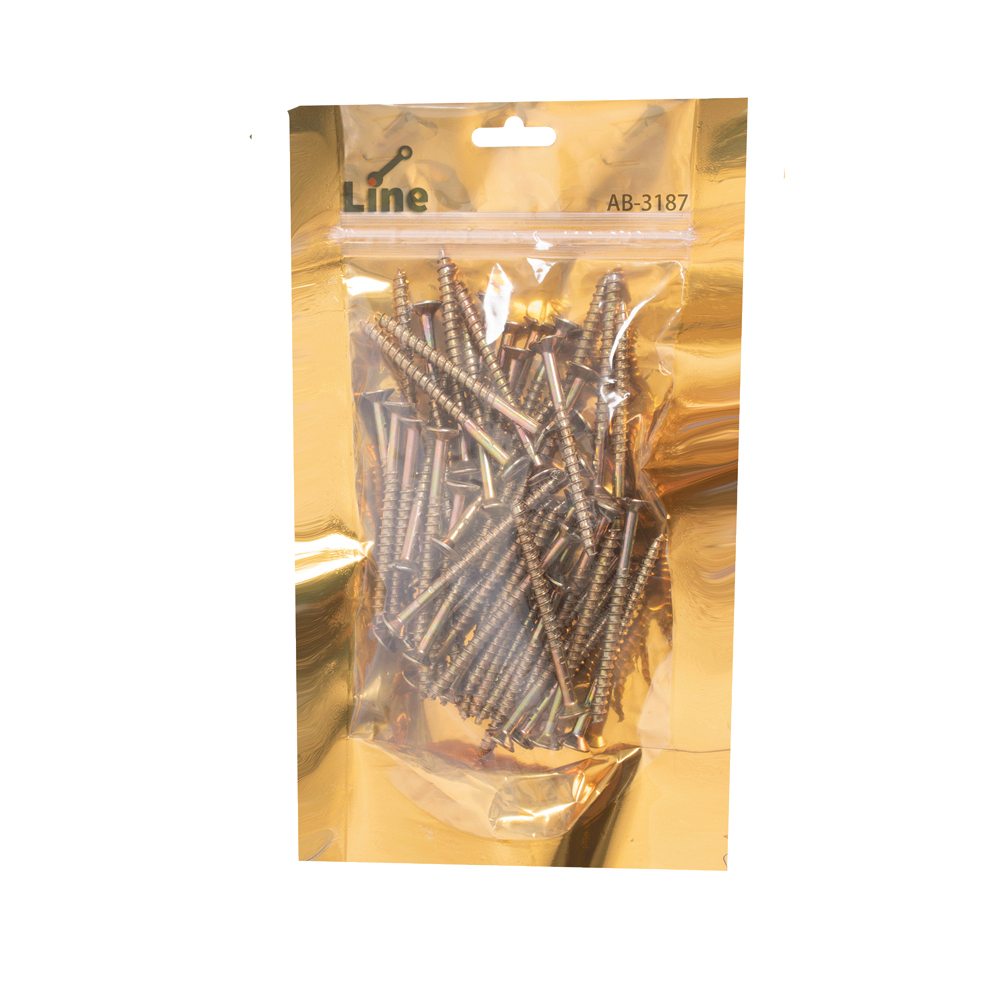 پیچ چوب لاین مدل AB-3187 بسته 50 عددی 