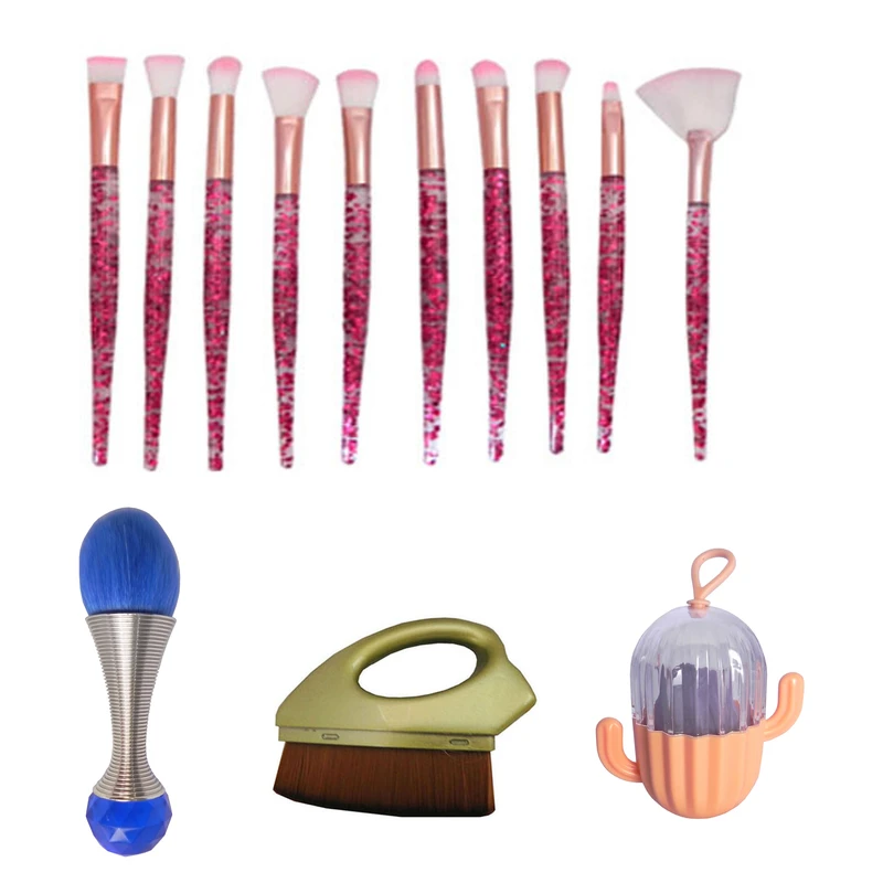 ست براش آرایشی کد 00422 بسته 13 عددی