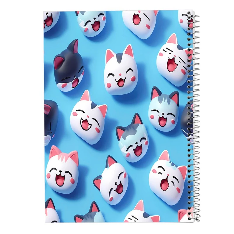 دفتر نقاشی 50 برگ مدوپد مدل سگ و گربه کد DF17273