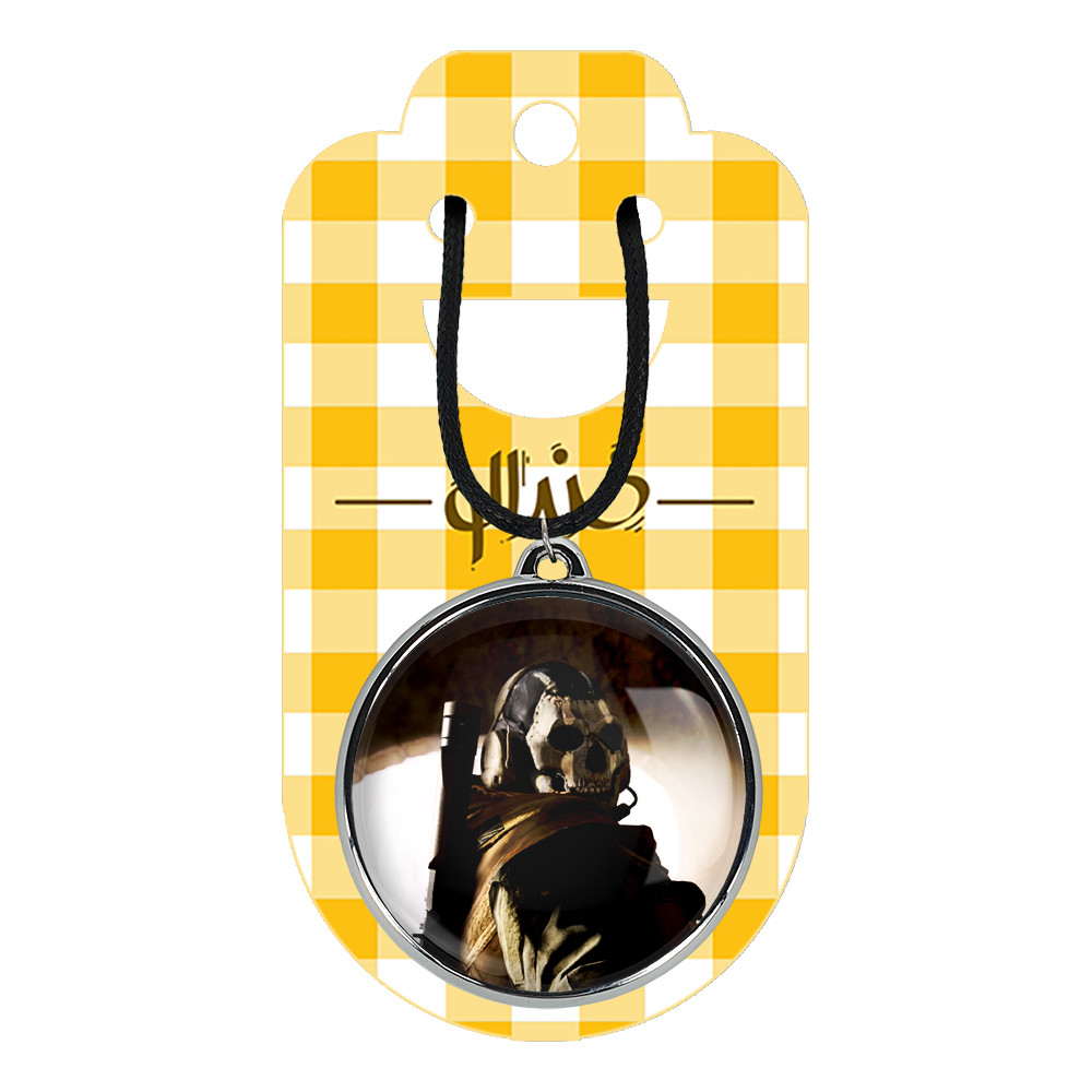 گردنبند خندالو مدل بازی کال آف دیوتی مدرن وارفر وارزون گوست کد 2611726122