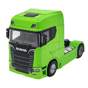 ماشین بازی ناب سل مدل تریلی اسکانیا تک محور