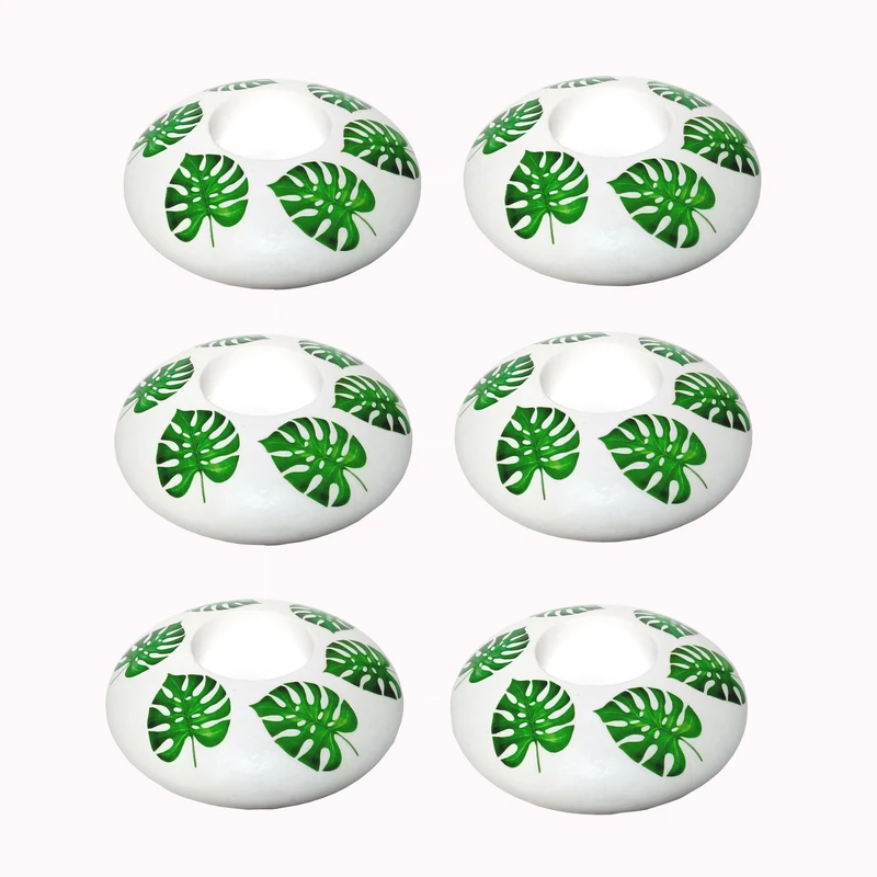 جاشمعی مدل برگ انجیری کد 1 بسته 6 عددی