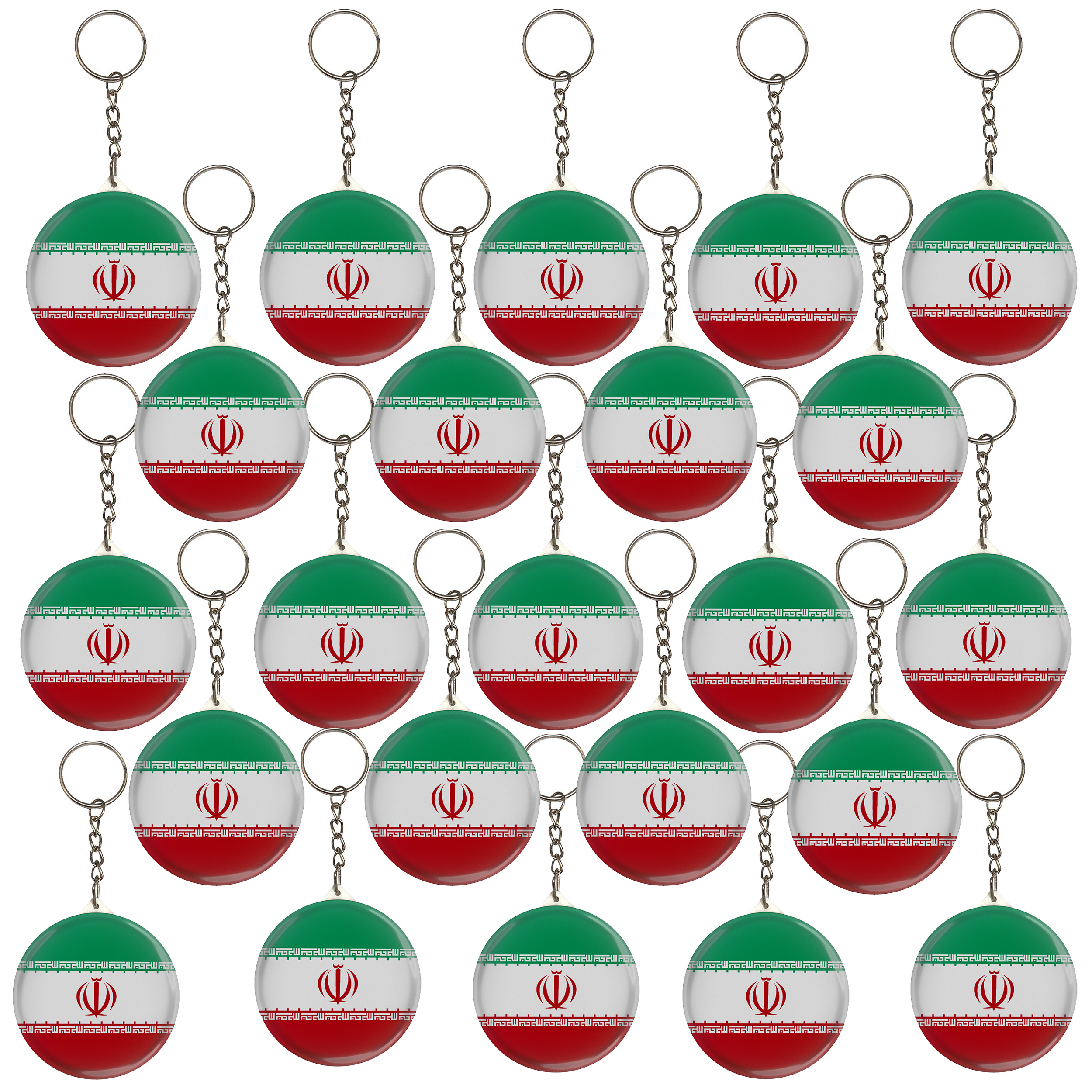 جاکلیدی مدل پرچم کشور جمهوری اسلامی ایران کد S5-23 مجموعه 23 عددی