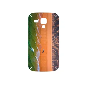 MAHOOT Beach and Green Sea Cover Sticker for Samsung Galaxy S Duos GT S7562
