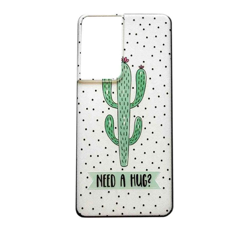 کاور طرح کاکتوس مدل Cactus021 مناسب برای گوشی موبایل سامسونگ Galaxy S21 ULTRA
