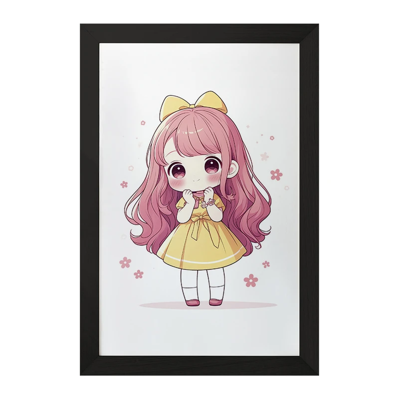 تابلو خندالو مدل دخترانه (Girlish) کد 36892