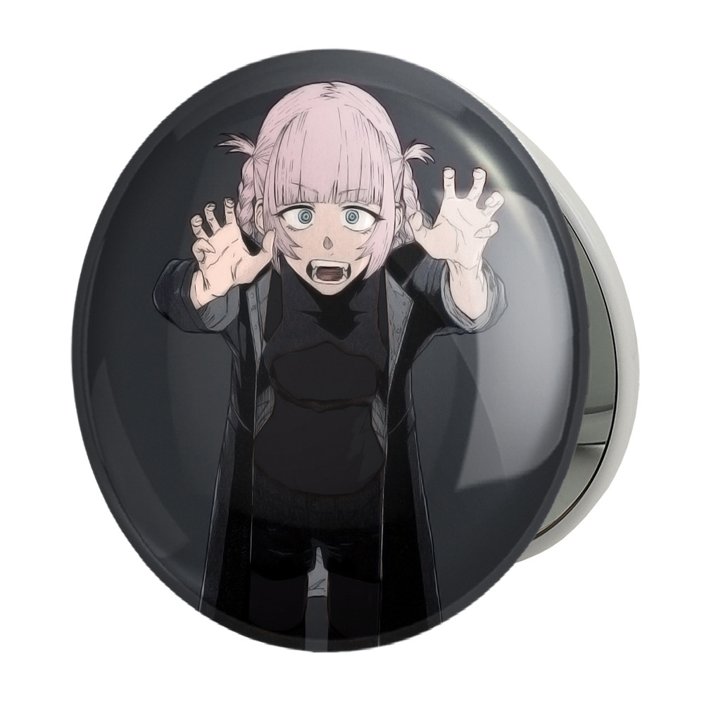 آینه جیبی خندالو طرح نازونا ناناکوسا انیمه کال آف نایت Call of the Night مدل تاشو کد 17808