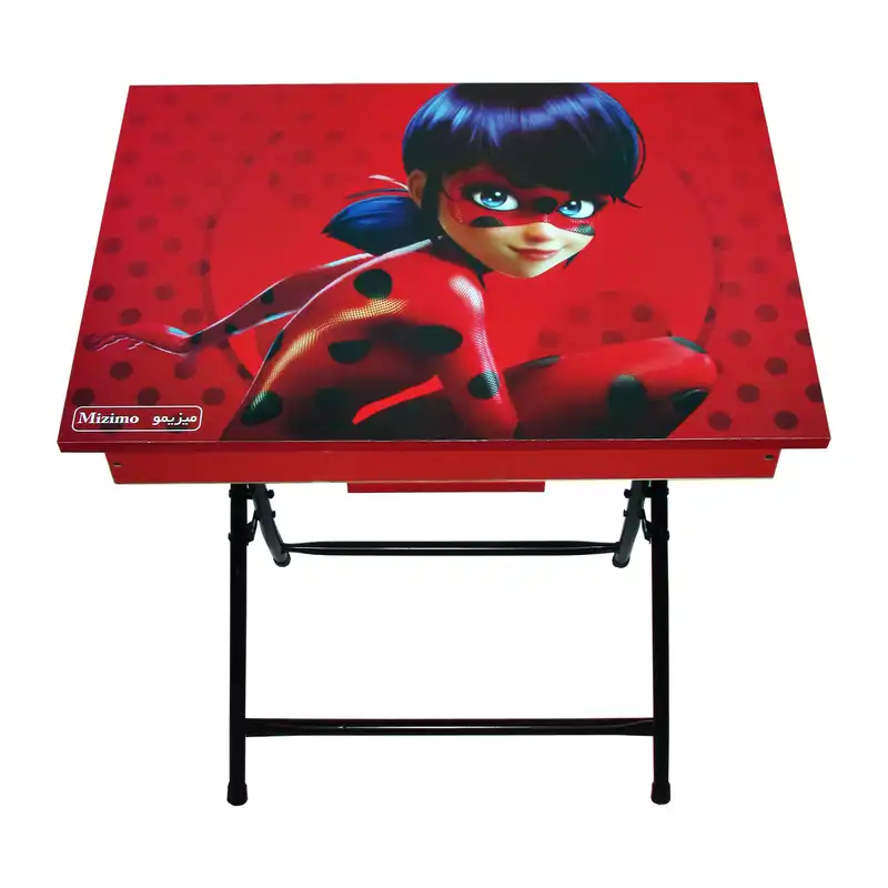 میز تحریر میزیمو مدل دختر کفشدوزکی کد 1007