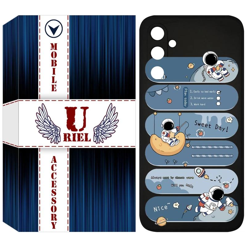 کاور یوریل مدل KSH کد 18 طرح فضانورد مناسب برای گوشی موبایل سامسونگ Galaxy S23 FE