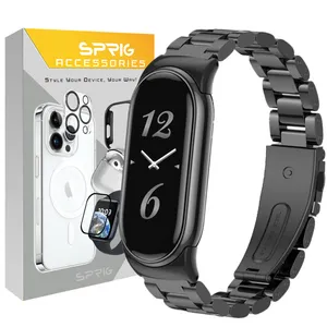 بند اسپریگ مدل 3Row مناسب برای ساعت هوشمند شیائومی Mi Band 9