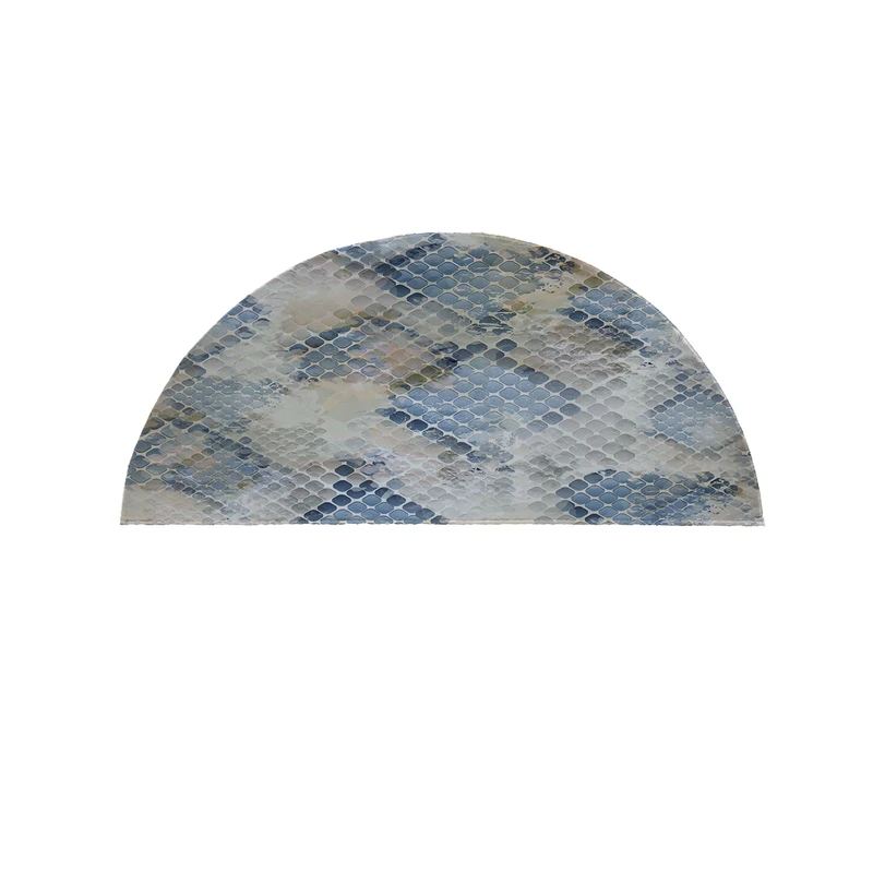 پادری مدل نیم دایره طرح ابروبادی کد 9105 سایز 90×45 سانتی متر