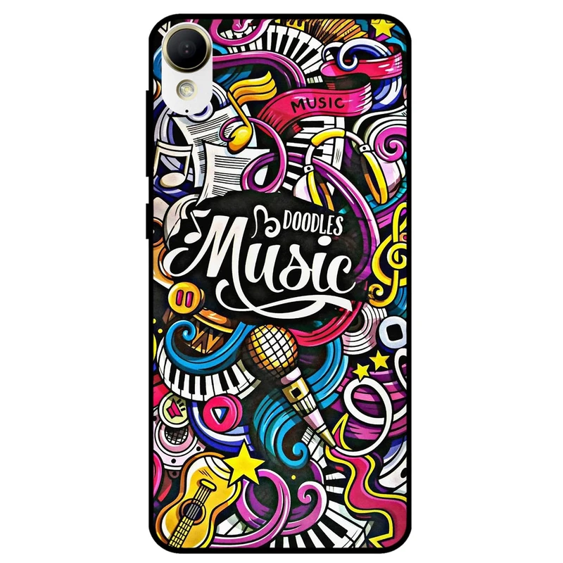 کاور مگافون طرح موزیک مدل 8241 مناسب برای گوشی موبایل اچ تی سی Desire 825