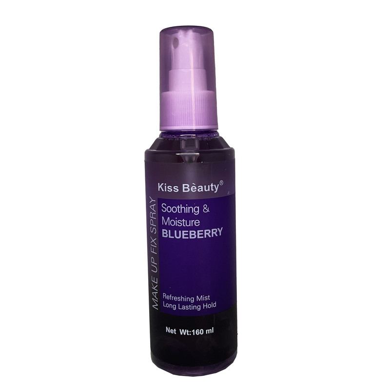 اسپری تثبیت کننده آرایش کیس بیوتی مدل BLUEBERYY حجم 160 میلی لیتر