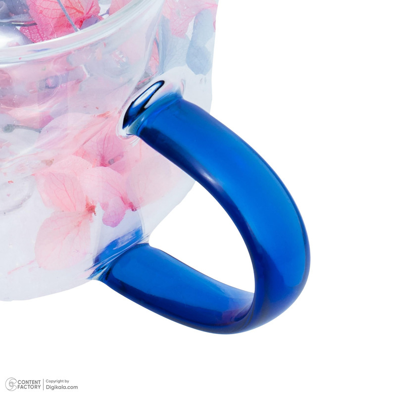 لیوان مدل پیرکس دوجداره طرح گل دار لیوان مدل پیرکس دوجداره طرح گل دار