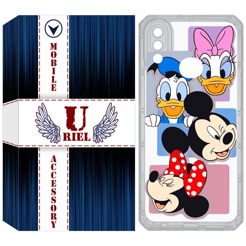 کاور یوریل مدل Clear کد 5 طرح عروسکی مناسب برای گوشی موبایل سامسونگ Galaxy A10S / M10S