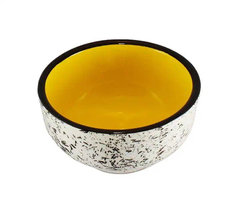 کاسه سرامیکی مدل ماست خوری طرح خورشید کد ma