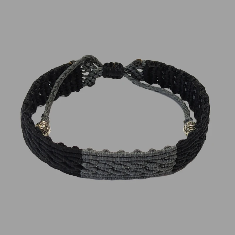 دستبند مردانه مدل پیچک کد 03