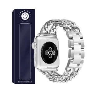 بند آیکاتل مدل Cartier 2R مناسب برای اپل واچ سری 46 میلی متری