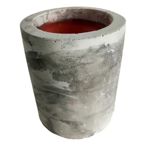 شمع دست ساز مدل دلومی مجموعه 2 عددی