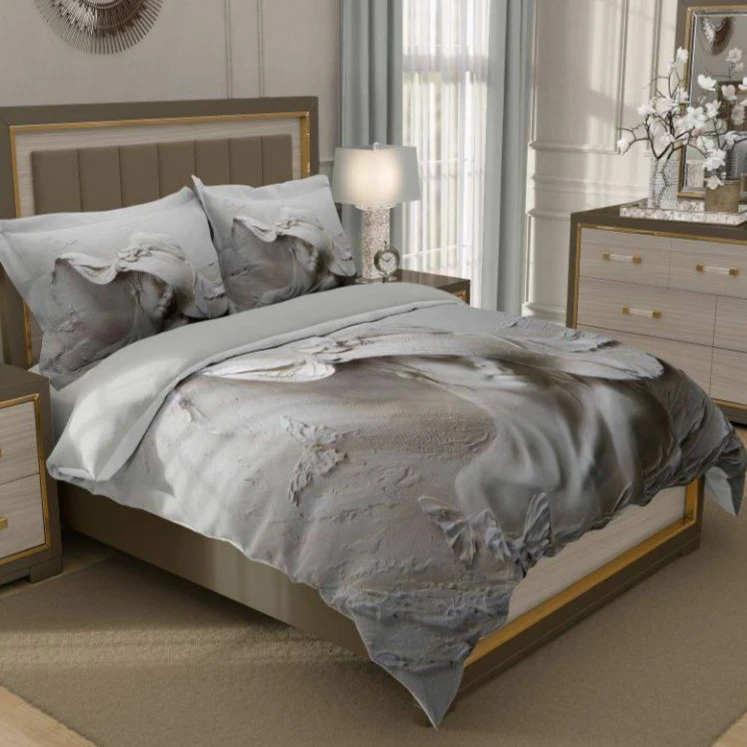 سرویس خواب 2 نفر 6 تکه مدل سایه ی مرمر کد 790 