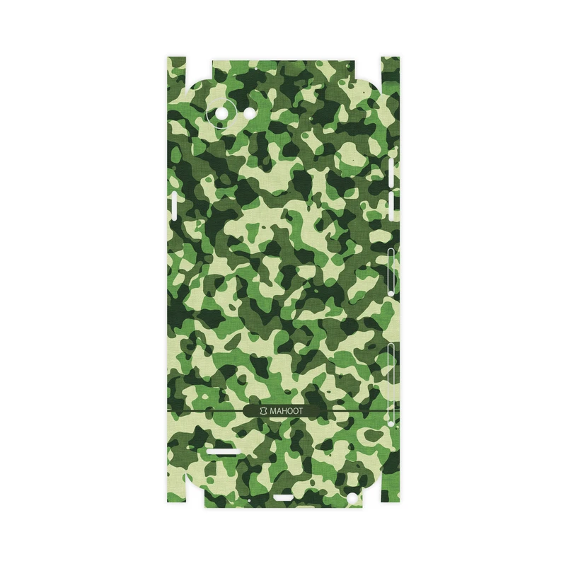 برچسب پوششی ماهوت مدل Army-Green2-Pattern-FullSkin مناسب برای گوشی موبایل ال جی Q6