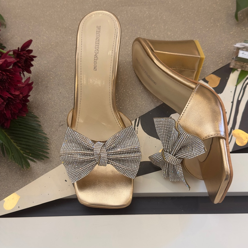 صندل زنانه مدل مجلسی پاپیونی GL-629