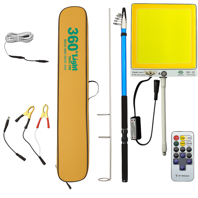 چراغ کمپینگ 360 لایت مدل L800-NEW با نور چند رنگ