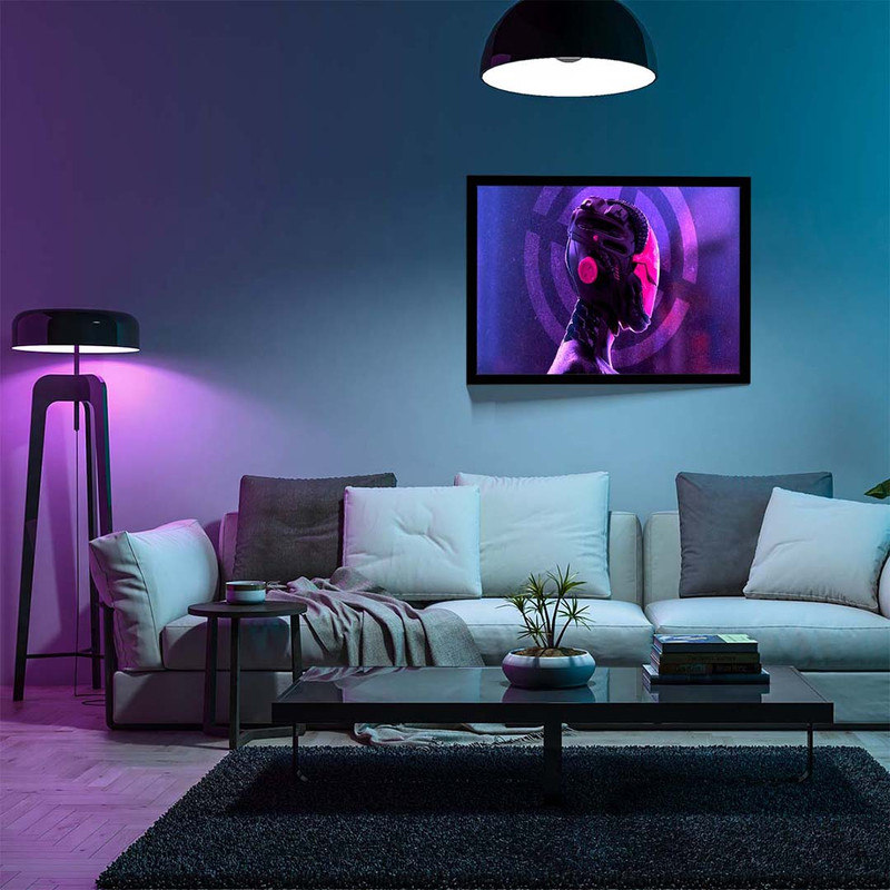 تابلو مدل neon bot کد F-14026
