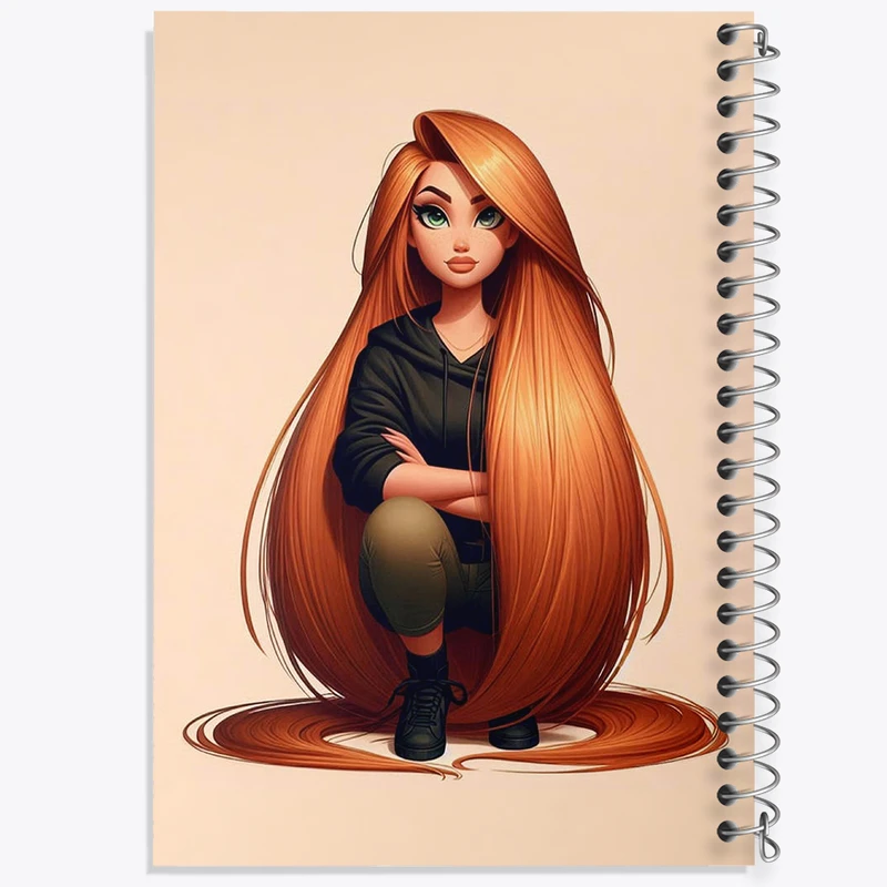 دفتر لیست خرید 50 برگ خندالو طرح دخترانه کد N1240