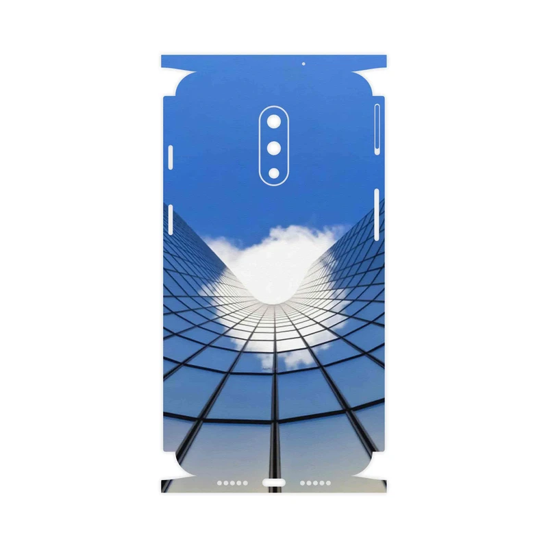 برچسب پوششی ماهوت مدل Glass skyscraper-FullSkin مناسب برای گوشی موبایل وان پلاس 7