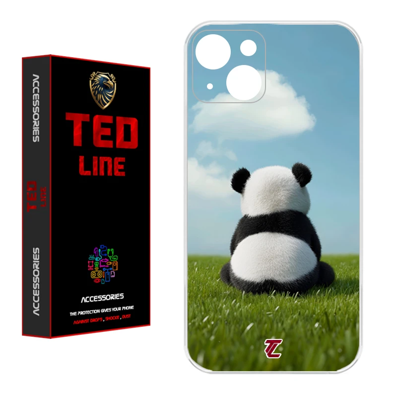کاور تدلاین طرح پاندا کد 1150 مناسب برای گوشی موبایل اپل Iphone 13 / 14