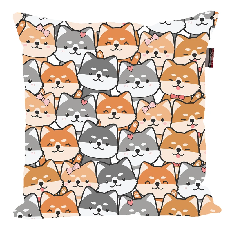 کوسن پاد آفرین مدل فانتزی طرح گربه کد p384