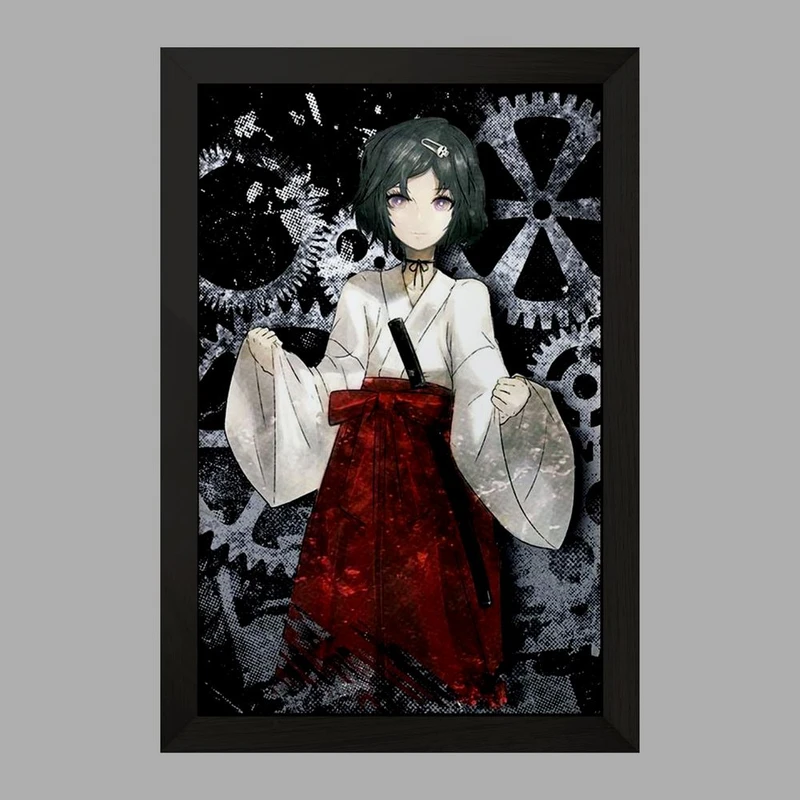 تابلو خندالو مدل روکا انیمه اشتاینز گیت  کد 17511